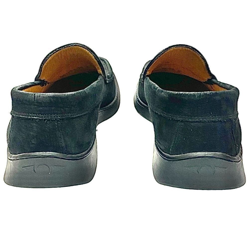 Johnston & Murphy eCollection Men’s Nubuck Slip-On Loafers Black Size 10 / 43 - Picture 3 of 8